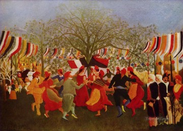 Henri Rousseau Painting - centennial of independence 1892 Henri Rousseau Post Impressionism Naive Primitivism
